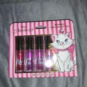 Disney Aristocats Marie Rose Hip Infused Lip Oil Brand New
